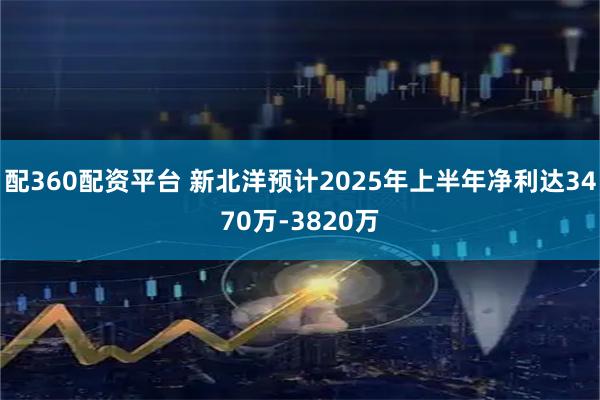 配360配资平台 新北洋预计2025年上半年净利达3470万-3820万