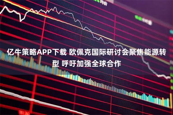 亿牛策略APP下载 欧佩克国际研讨会聚焦能源转型 呼吁加强全球合作
